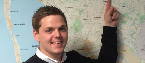 Mathis skal sætte Videbæk på Danmarkskortet